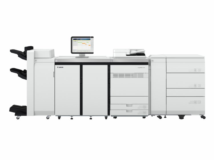 Canon stabileşte un nou reper în industria de imprimare în volume mari şi lansează imagePRESS V1000