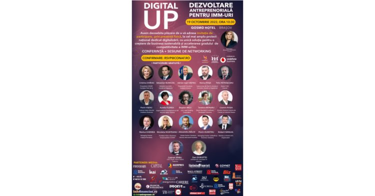 Digital Up – o dezbatere națională pentru o Românie digitalizată