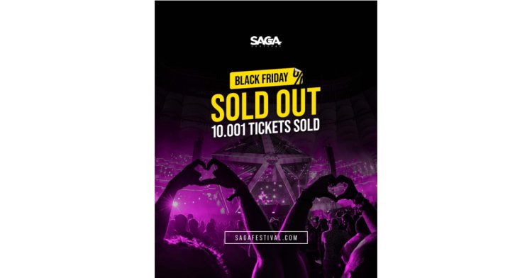 SAGA Festival - sold out în campania de Black Friday