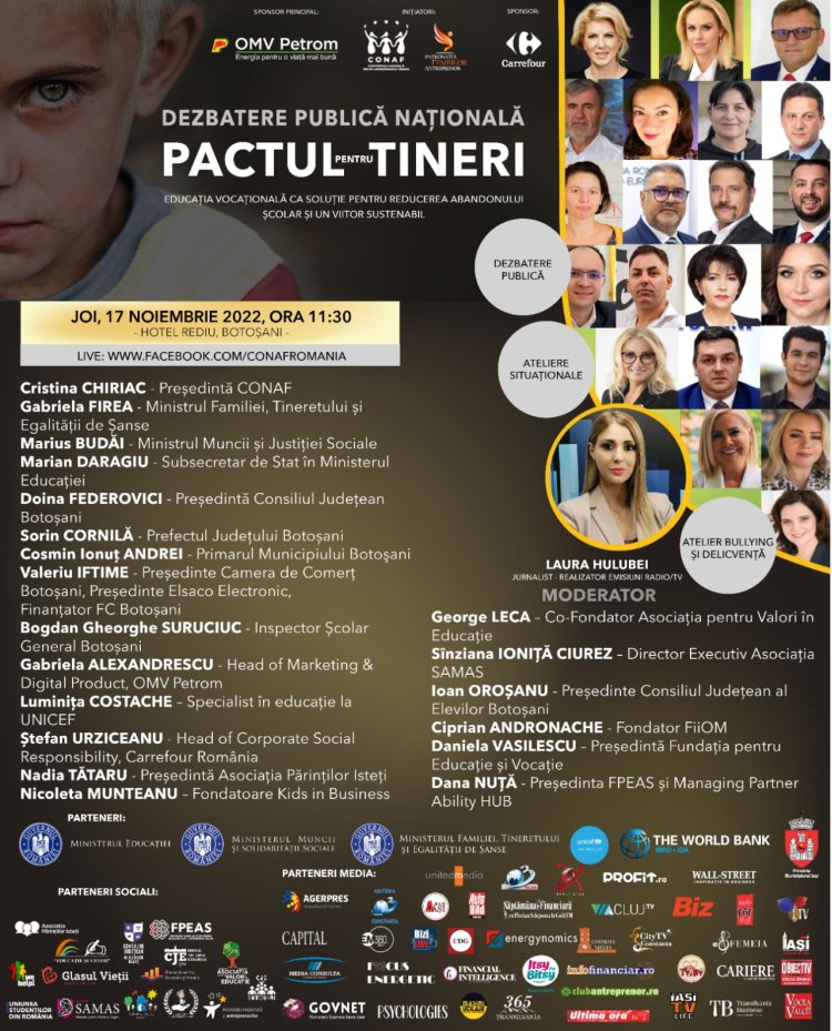 Proiectul național „Pactul pentru Tineri” - un impact semnificativ asupra evoluției societății românești