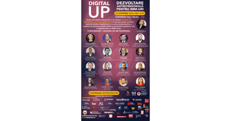 Progresele tehnologice, sprijin pentru business – dezbatere în cadrul proiectului „Digital UP: Dezvoltare Antreprenorială"