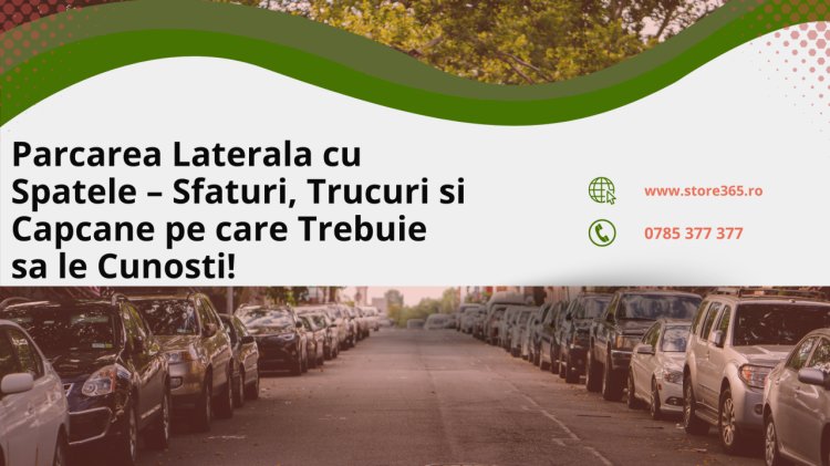 Parcarea laterală o experiență plăcută și relaxantă