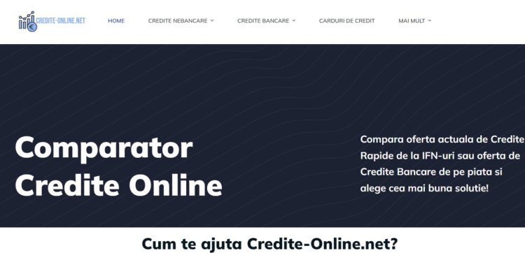 Comparator Credite Online