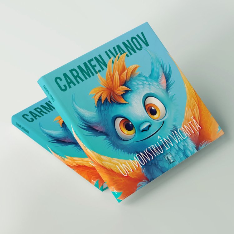 Carmen Ivanov și Editura Paginarium lansează cartea pentru copii “Un monstru în vacanță”
