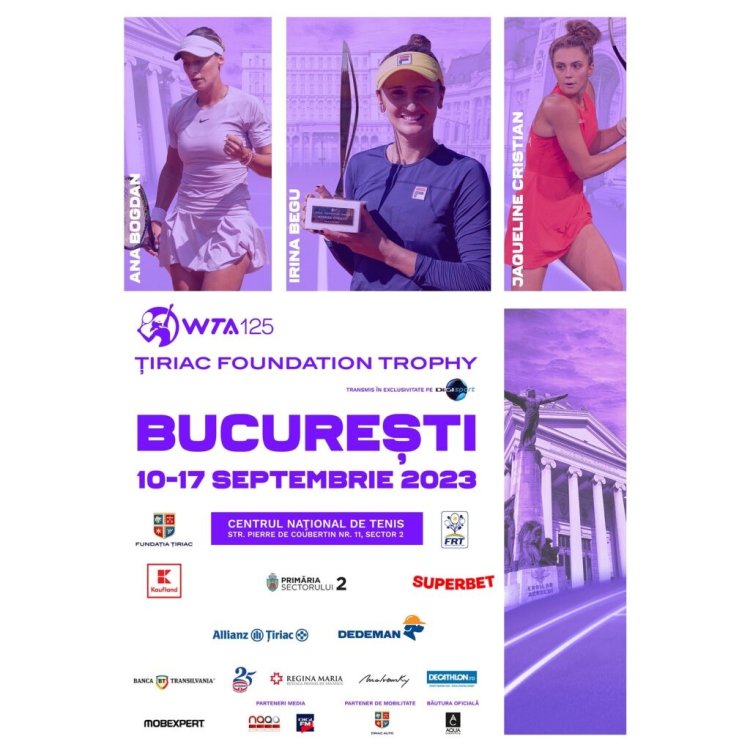 Ana Bogdan: “Este foarte important să avem astfel de turnee organizate în țară, precum Ţiriac Foundation Trophy“