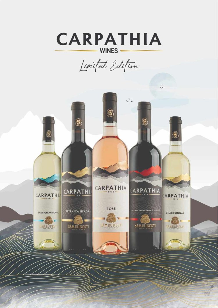 CARPATHIA WINES și ALAI – două noi game de vinuri sub umbrela Domeniile Sâmburești