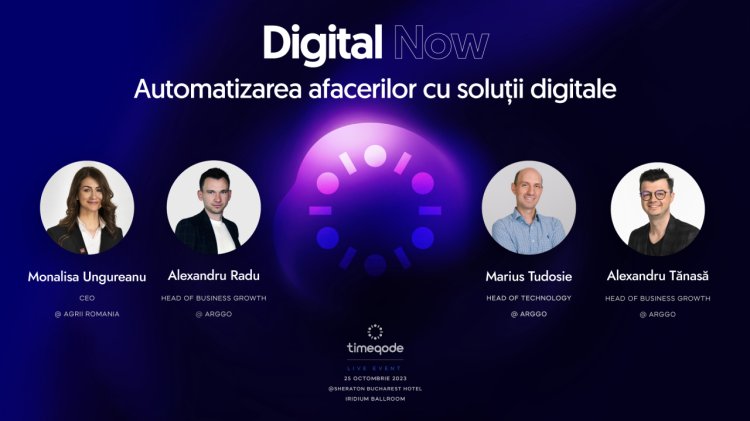 Arggo anunță evenimentul “Digital Now / Automatizarea afacerilor cu soluții digitale”