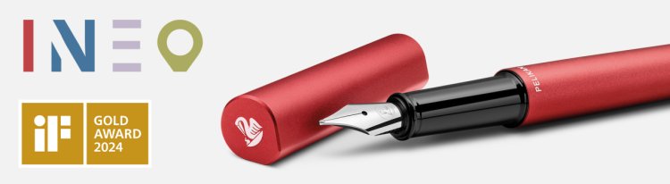 Al 100-lea premiu de design câștigat de Pelikan: Stiloul Ineo a fost premiat la prestigiosul "iF DESIGN AWARD"
