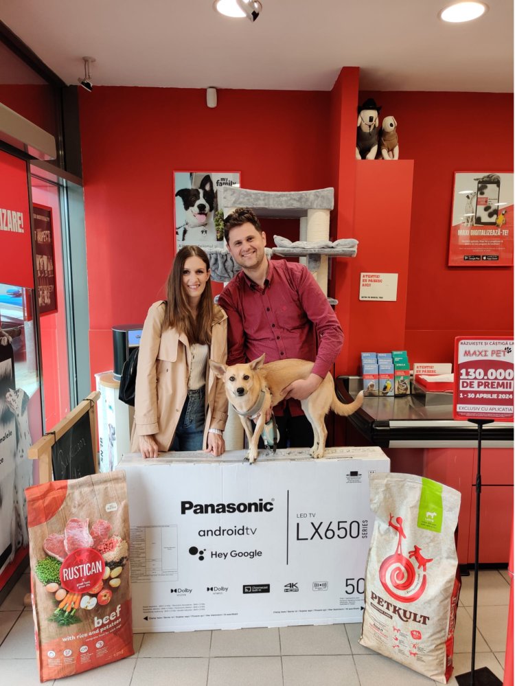 Maxi Pet oferă 130.000 de premii pentru animăluțele clienților din comunitatea sa