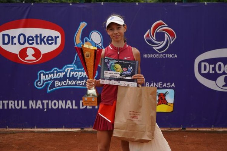 Maria Pop a câștigat cea de a XII-a ediție a Dr. Oetker Junior Trophy. Cosac: Mulțumim Dr. Oetker