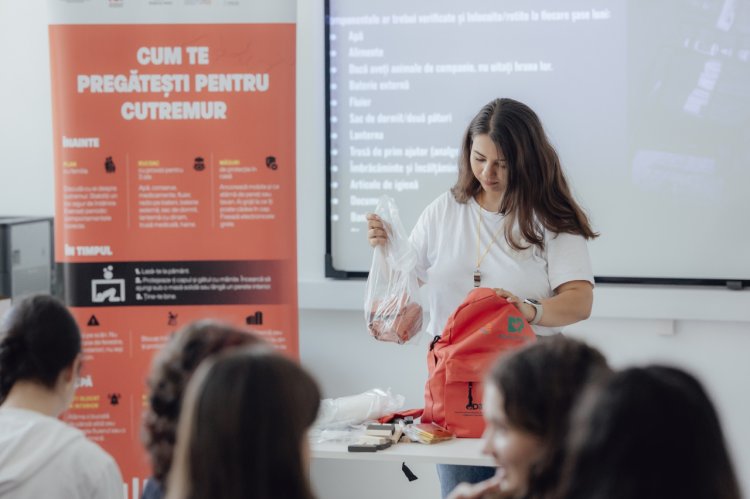 ShakeUP!2.0, un proiect de pregătire în caz de cutremur pentru liceenii din București