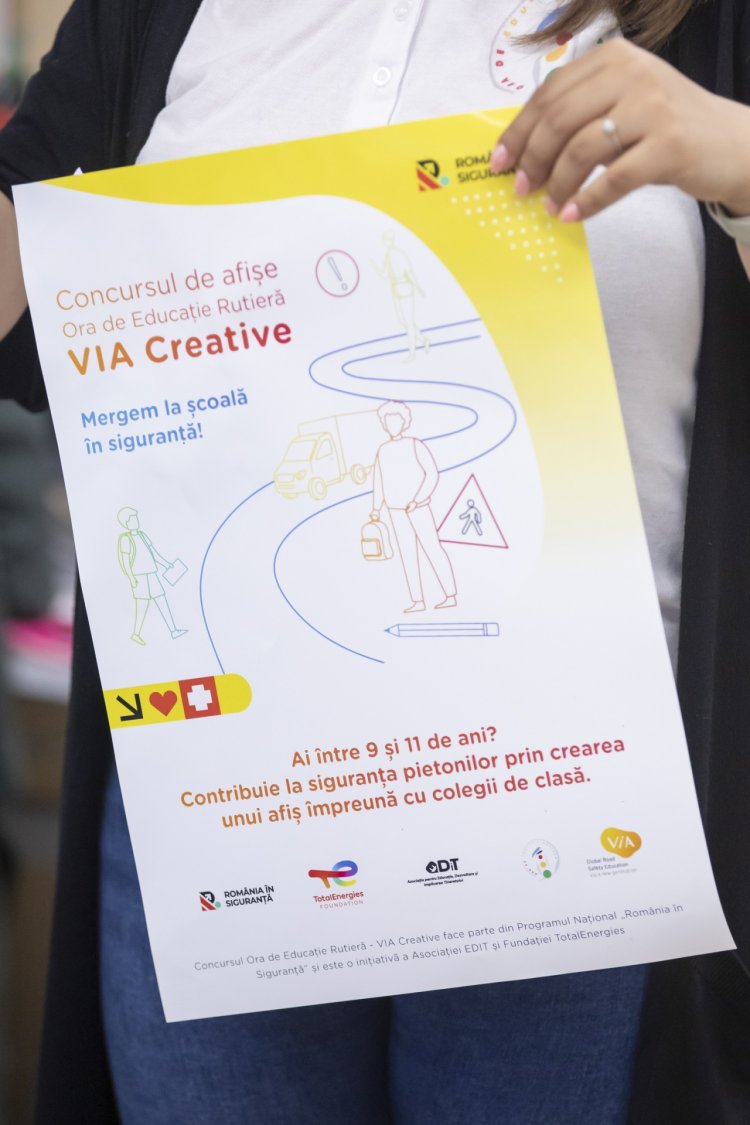 România participă la concursul internațional de siguranță rutieră de la Paris prin proiectul Fundației TotalEnergies