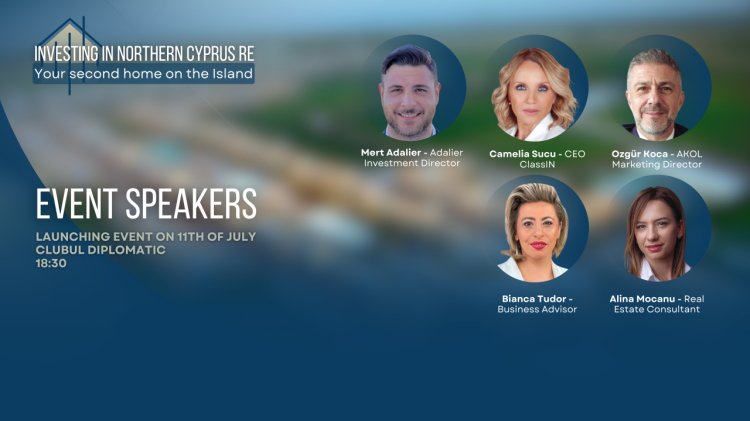 Descoperiți oportunități excelente de investiții imobiliare la evenimentul - Investing in Northern Cyprus din 11 Iulie 18:30
