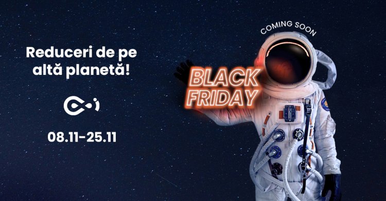 Infinity Marketplace anunță Black Friday cu reduceri de până la 90% în perioada 8-25 noiembrie 2024