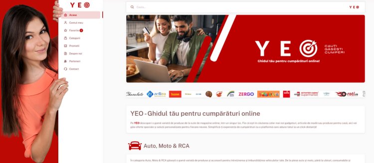 YEO.ro lansează noul site în versiune beta – o experiență de cumpărături online mai simplă și mai eficientă