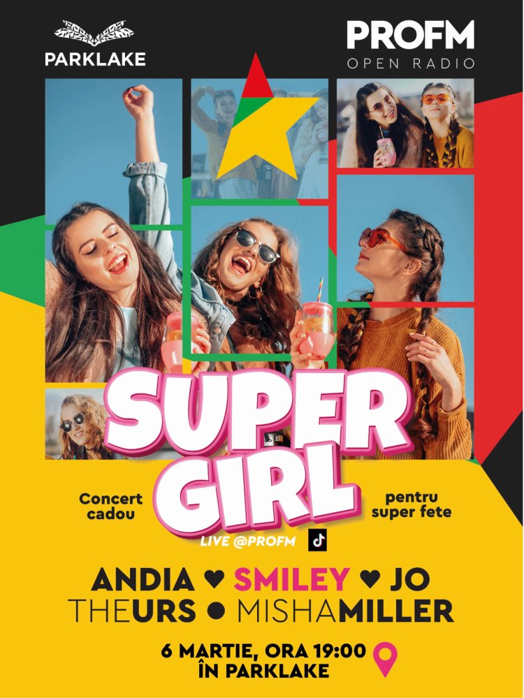 PROFM SuperGirl revine la ParkLake alături de cei mai îndrăgiți artiști ai momentului