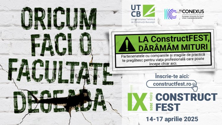 Începe a IX-a ediție a ConstructFEST, cel mai mare târg european dedicat pieței construcțiilor