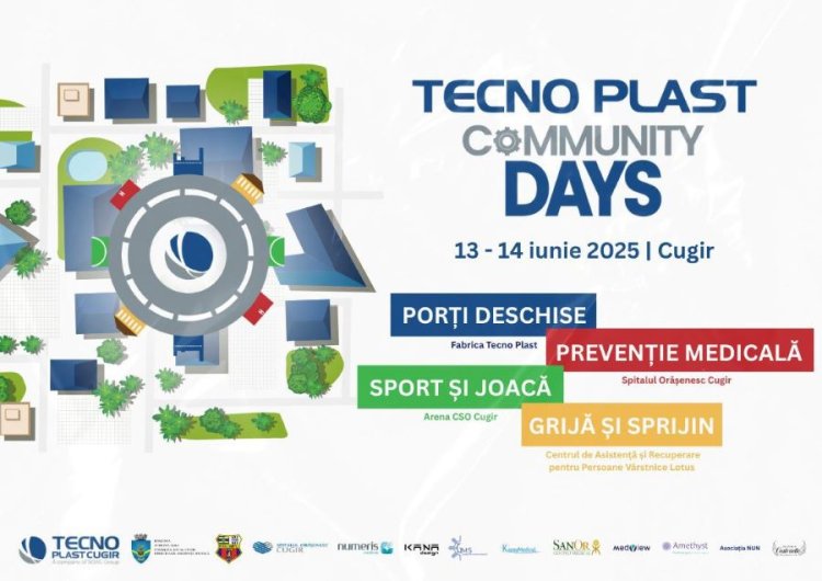 Tecno Plast Community Days, eveniment pentru sănătatea comunității locale