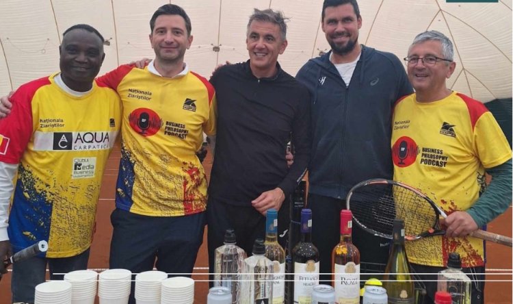Academia Victor Hănescu va găzdui cea de a V-a ediție a Press Cup Business Philosophy la tenis
