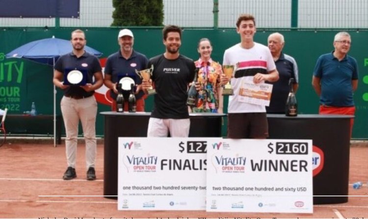 Nicholas David Ionel este favoritul numărul 1 al Vitality Open Tour, unde concurează peste 70 de sportivi din 11 țări