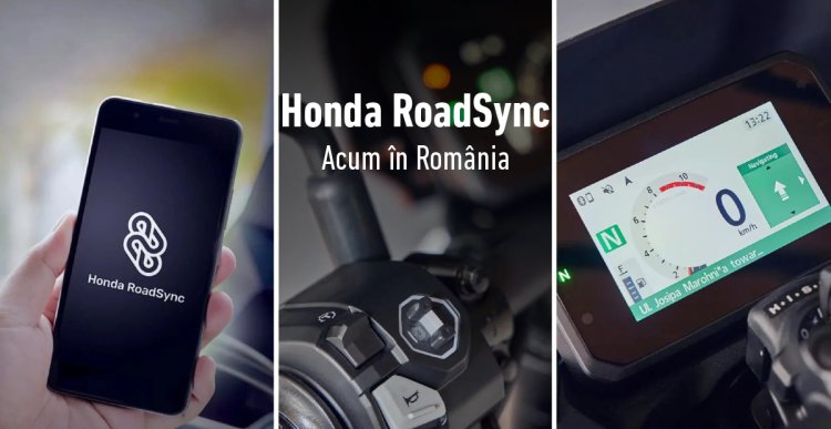 APLICAȚIA HONDA ROADSYNC ESTE ACUM DISPONIBILĂ ÎN ROMÂNIA