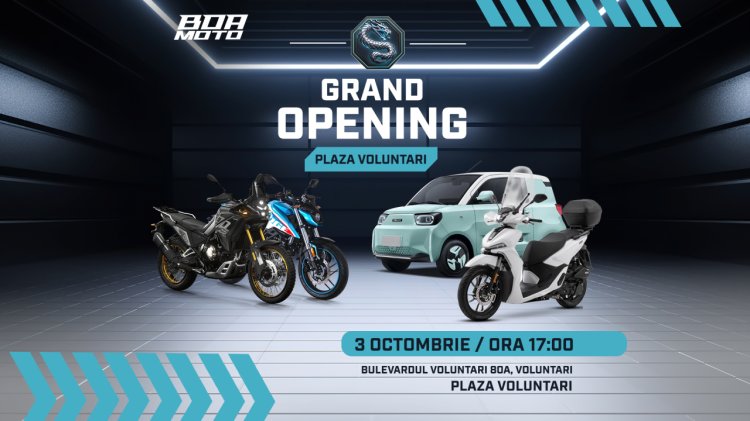 BOA MOTO deschide porțile noului showroom din Voluntari