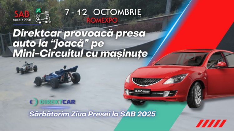 Direktcar provoacă presa auto la “joacǎ” pe Mini-Circuitul cu mașinuțe