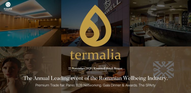 Peste 170 de operatori și branduri wellbeing participă la TERMALIA 2025, cel mai important eveniment anual din domeniu