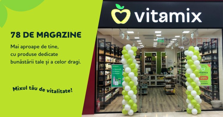 Vitamix deschide un nou magazin în București, în Centrul Comercial Orhideea