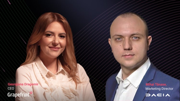 Grapefruit și Dacia sărbătoresc 20 de ani de parteneriat digital
