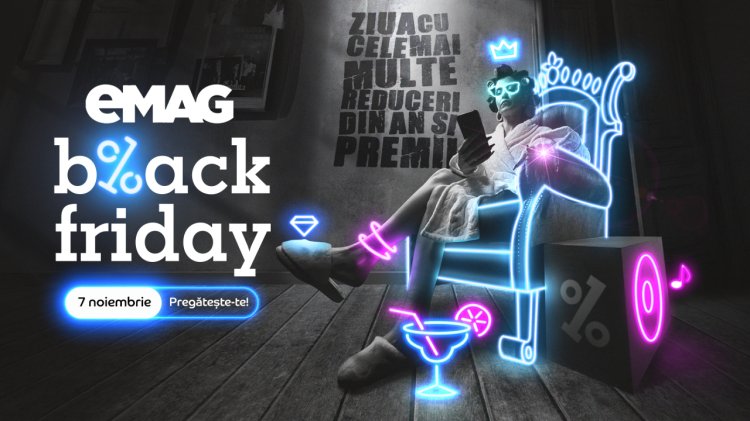 eMAG Black Friday 2025: „Pregătește-te să vrei mai mult” – campania care a făcut din shopping un fenomen cultural