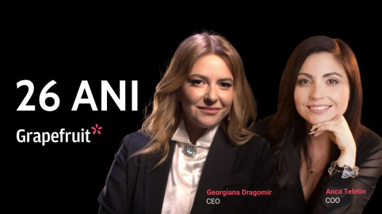Grapefruit la 26 de ani: pionierat în UX, inovație prin AI și parteneriate care trec testul timpului