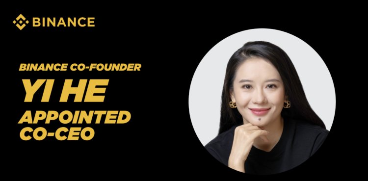 Cofondatoarea Binance, Yi He, numită co-CEO, în contextul în care compania se apropie de 300 de milioane de utilizatori