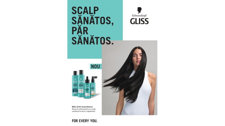 Schwarzkopf Gliss lansează Scalp Balance, prima gamă premium dedicată sănătății și îngrijirii scalpului