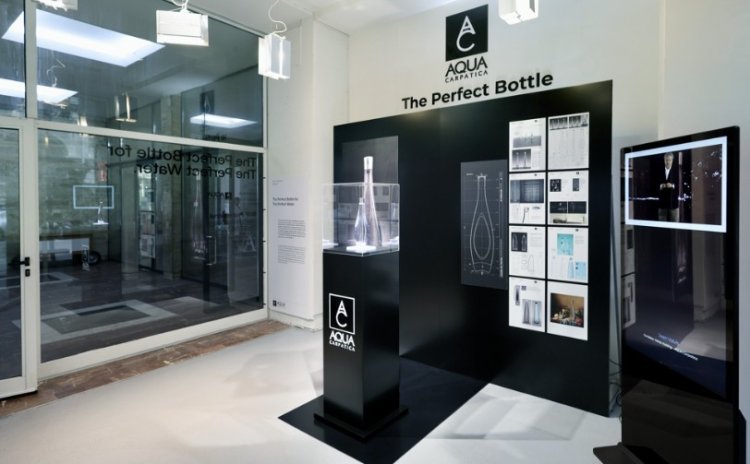„The Perfect Bottle for the Perfect Water” – AQUA Carpatica la Bucharest Design Festival