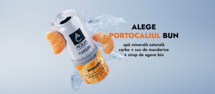 AQUA Carpatica, lider în topul celor mai vizibile branduri de apă în online în luna august 2026