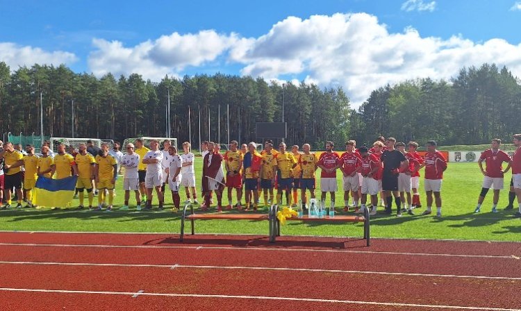 Naționala de fotbal a jurnaliștilor din Ucraina a câștigat Euro Cup Media din Lituania